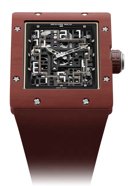 Richard Mille RM 16-02 Automatic Extraflat Terracotta Quartz TPT Red Replica Watch